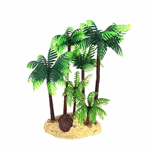 Mipcase Mini-Landschaftsdekor kunstpflanze kunstplflanze Künstliche Pflanze Applikationen für Kleidung Anlage Mini-Kokosnussbaum Kokosnussbaum dekor Aquarium schmücken Ausrüstung Palme von Mipcase