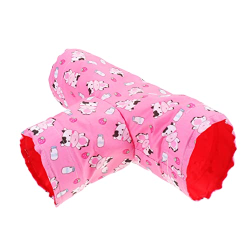 Mipcase Hamster Tunnel Versteck Kleintier Schlafhaus Meerschweinchen Spielzeug Dreikanal Schlaftunnel Stoff Haustierkäfig für Hamster Meerschweinchen Eichhörnchen Kaninchen Mipcase Hamster Tunnel Versteck Kleintier Schlafhaus Meerschweinchen Spielzeug Dreikanal Schlaftunnel Stoff Haustierkäfig für Hamster Meerschweinchen Eichhörnchen Kaninchen von Mipcase