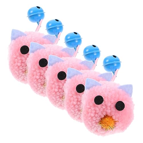 Mipcase 5stücke Teiliges Katzen-spielzeugset Plüsch-mäuse Mit Glocke Interaktive Spielzeuge Für Kätzchen Fördert Aktives Spielen Sorgt Für Freude Und Beschäftigung Für Ihre Katze Mipcase 5stücke Teiliges Katzen-spielzeugset Plüsch-mäuse Mit Glocke Interaktive Spielzeuge Für Kätzchen Fördert Aktives Spielen Sorgt Für Freude Und Beschäftigung Für Ihre Katze von Mipcase