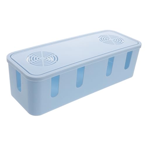 Mipcase Desktop Kabel Organizer Box Praktische Und Platzsparende Kabelmanagement-lösung Für Schreibtisch Für Ladegeräte Steckdosenleisten Und Netzwerkkabel Aus Robustem von Mipcase