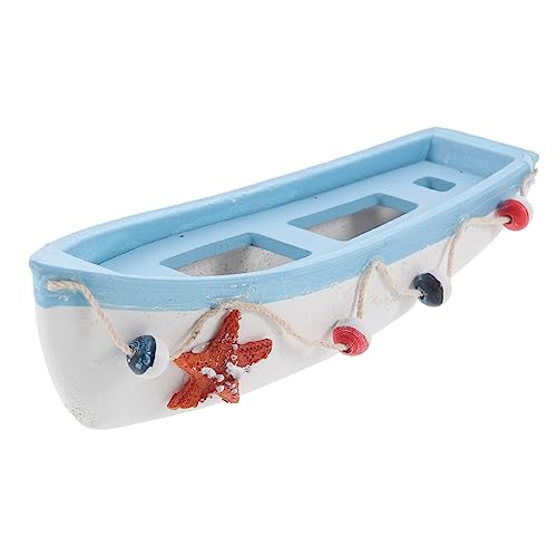 Mipcase Holz Segelboot Modell Mediterranes Schreibtisch Deko Handgefertigtes Nautisches Kunstwerk Als Für Segel-Liebhaber Verschönerung Von Wohnräumen von Mipcase