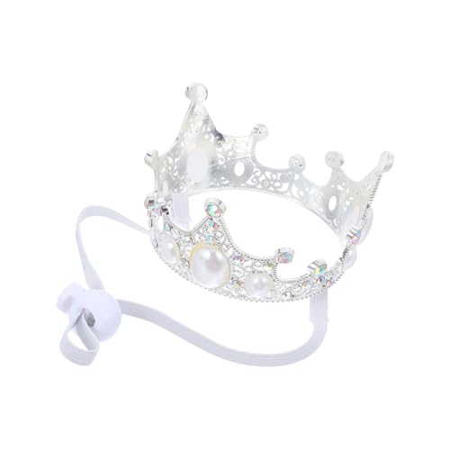 Mipcase Silberne Haustier Geburtstagskrone aus Langlebiger Legierung mit Verstellbarem Riemen Glänzendem Partyhut für Kleine Hunde und Katzen Festliche Kopfbedeckung für und Besondere Mipcase Silberne Haustier Geburtstagskrone aus Langlebiger Legierung mit Verstellbarem Riemen Glänzendem Partyhut für Kleine Hunde und Katzen Festliche Kopfbedeckung für und Besondere von Mipcase