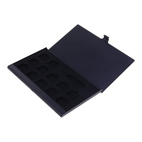 Mipcase 1stück Aluminium SIM Karten Organizer Für Zuhause Und Shop Kompakte Aufbewahrungsbox Für Telefonnummern Und SIM-Karten Schwarz Langsam Und Praktisch Mipcase 1stück Aluminium SIM Karten Organizer Für Zuhause Und Shop Kompakte Aufbewahrungsbox Für Telefonnummern Und SIM-Karten Schwarz Langsam Und Praktisch von Mipcase