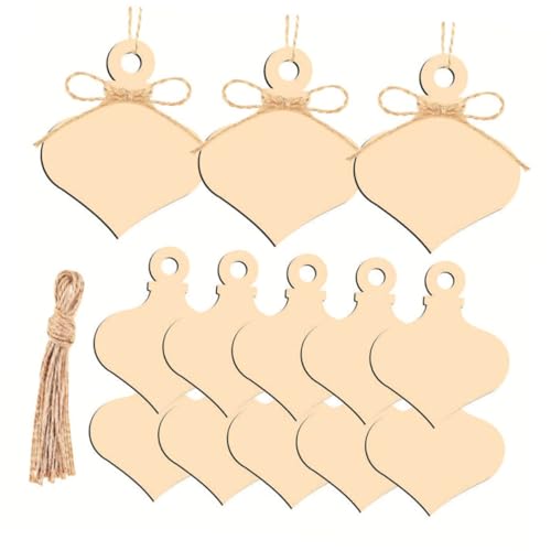 Mipcase Teiliges DIY Holzscheiben Dicke Glatte Holzstücke Bemalen Basteln und Aufhängen Rustikale Holzanhänger für Weihnachtsdeko Partydeko und Kreative DIY Projekte Mipcase Teiliges DIY Holzscheiben Dicke Glatte Holzstücke Bemalen Basteln und Aufhängen Rustikale Holzanhänger für Weihnachtsdeko Partydeko und Kreative DIY Projekte von Mipcase