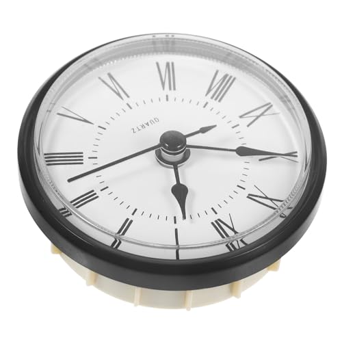 Mipcase Uhreneinsatz Quarzwerk Römische Zahlen Wanduhr DIY Handwerk Uhrteil Ersatzuhr Uhrwerk Miniaturuhr Zifferblattersetzung von Mipcase