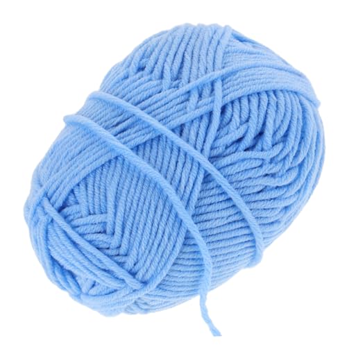 Mipcase Weiches Baumwoll Strickgarn Babyblau Vielseitiges Langlebiges Häkelgarn für DIY Kleidung Accessoires Einfache Handhabung Hohe Flexibilität zum Stricken und Häkeln Mipcase Weiches Baumwoll Strickgarn Babyblau Vielseitiges Langlebiges Häkelgarn für DIY Kleidung Accessoires Einfache Handhabung Hohe Flexibilität zum Stricken und Häkeln von Mipcase