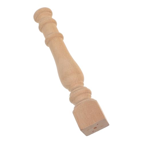 Mipcase Solid Wood Spindles Weinregal Mit Römischen Säulenakzenten Unbemalt Dekorative Geländer Für Zuhause Bar Und Restaurant Sicherer Stauraum Und Elegante Präsentation von Mipcase
