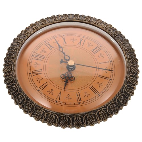 Mipcase antike Uhr Vintage Uhr wählen Quarzuhreinsatz runder Uhreneinsatz DIY Uhrkopfeinsatz Miniatur-Uhrwerk einfacher Uhrenkopf Quarzuhrwerk Vintage-Uhreneinsatz Plastik Golden Mipcase antike Uhr Vintage Uhr wählen Quarzuhreinsatz runder Uhreneinsatz DIY Uhrkopfeinsatz Miniatur-Uhrwerk einfacher Uhrenkopf Quarzuhrwerk Vintage-Uhreneinsatz Plastik Golden von Mipcase