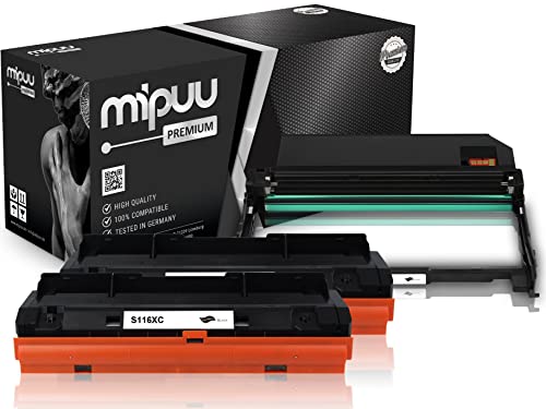 Mipuu 2X Toner & 1x Trommel kompatibel zu Samsung MLT-D116L MLT-R116 Sparset für Xpress M2675fn M2885fw M2835dw M2875fd M2625d M2675fn M2675fn M2675 Mipuu 2X Toner & 1x Trommel kompatibel zu Samsung MLT-D116L MLT-R116 Sparset für Xpress M2675fn M2885fw M2835dw M2875fd M2625d M2675fn M2675fn M2675 von Mipuu