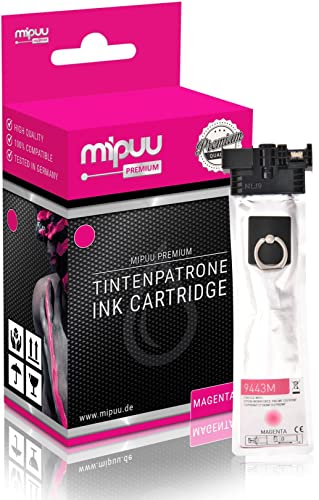 Mipuu Tinte kompatibel für Epson T9443 C13T944340 Magenta passend für Workforce Pro WF-C5210DW WF-C529RDW WF-C5290 WF-C5290DW WF-C5710DWF WF-C5790 DWF von Mipuu