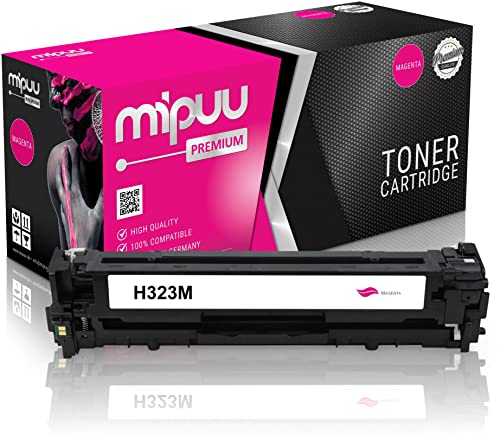 Mipuu Toner kompatibel für HP 128A CE323A Magenta Rot für HP Laserjet Pro CP1520 CP1521 CP1522 CP1523 CP1525 CP1526 CP1527 CP1528 Color CM1410 CM1415 Mipuu Toner kompatibel für HP 128A CE323A Magenta Rot für HP Laserjet Pro CP1520 CP1521 CP1522 CP1523 CP1525 CP1526 CP1527 CP1528 Color CM1410 CM1415 von Mipuu