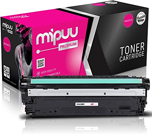Mipuu Toner kompatibel mit HP CE343A 651A Magenta für Color Laserjet Managed MFP M775FM M775ZM | Laserjet Enterprise 700 MFP M775 M775DN 775F 775Z von Mipuu