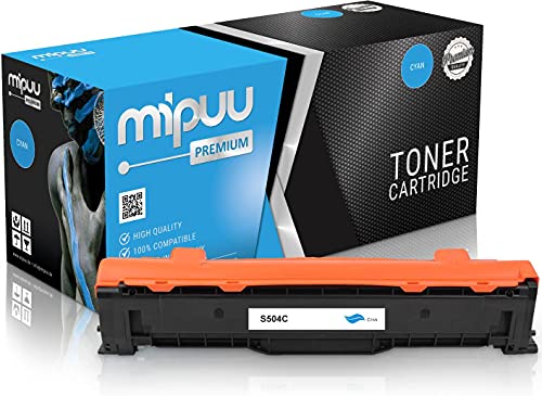 Mipuu Toner kompatibel mit Samsung CLT-C504S (Cyan) für CLP-415n CLP-410 CLP-415nw CLP-415 CLX-4195fn CLX-4195 Xpress C1860fw C1810w von Mipuu