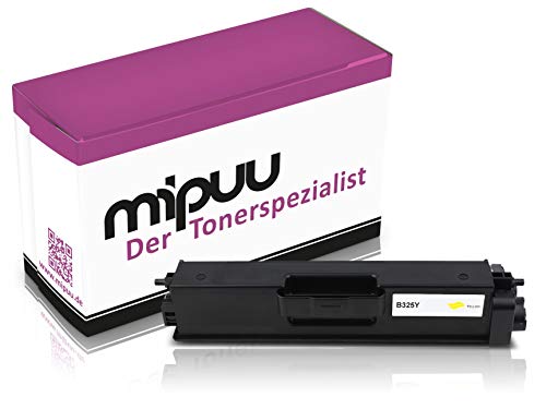 Mipuu Toner kompatibel zu Brother TN-325Y (Gelb) für MFC-9460cdn MFC9970 MFC-9970cdw HL-4150cdn HL-4570cdw DCP-9055cdn Laserdrucker von Mipuu