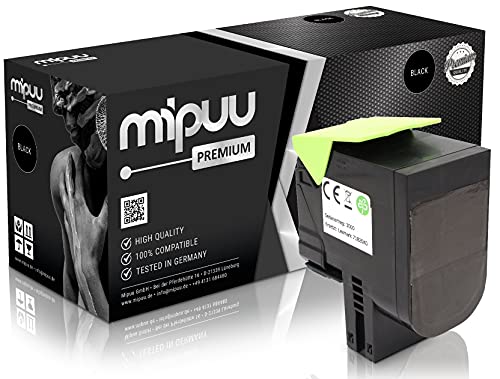 Mipuu Toner kompatibel zu Lexmark 71B20K0 (Schwarz) für CS317dn CS417dn CS517de CX317dn CX417de CX517de Farblaserdrucker von Mipuu
