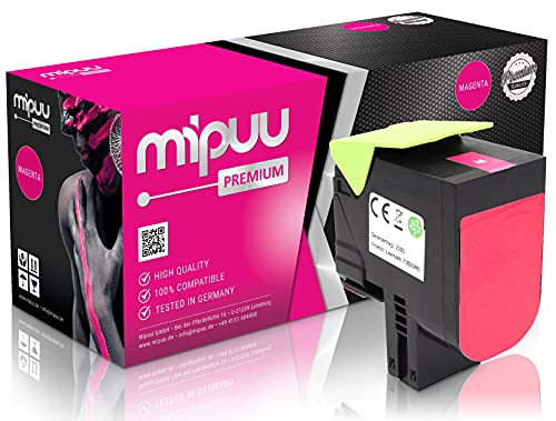 Mipuu Toner kompatibel zu Lexmark 71B20M0 (Magenta) für CS317dn CS417dn CS517de CX317dn CX417de CX517de Farblaserdrucker von Mipuu