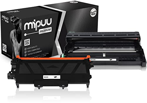 Mipuu Toner & Trommel kompatibel zu Brother TN-2220 DR-2200 für DCP-7065dn Fax 2840 HL-2240d HL-2250dn HL-2270dw MFC-7360n MFC-7460dn MFC-7860dw Mipuu Toner & Trommel kompatibel zu Brother TN-2220 DR-2200 für DCP-7065dn Fax 2840 HL-2240d HL-2250dn HL-2270dw MFC-7360n MFC-7460dn MFC-7860dw von Mipuu
