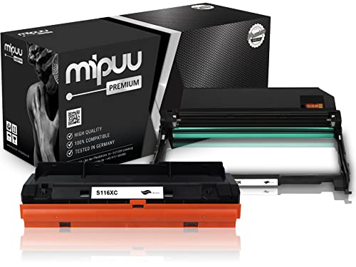 Mipuu Toner & Trommel kompatibel zu Samsung MLT-D116L MLT-R116 2er-Sparset für Xpress M2675fn M2885fw M2835dw M2875fd M2625d M2675fn M2675fn M2675 Mipuu Toner & Trommel kompatibel zu Samsung MLT-D116L MLT-R116 2er-Sparset für Xpress M2675fn M2885fw M2835dw M2875fd M2625d M2675fn M2675fn M2675 von Mipuu