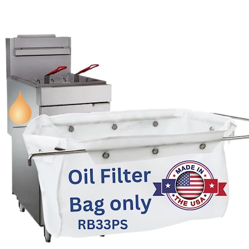 MirOil RB33PS Fritteusenfilterbeutel, EZ Flow Ölfilterbeutel, poliert und verlängert die Lebensdauer von heißem und kaltem Speiseöl, erhält Qualität und Geschmack von frittierten Lebensmitteln MirOil RB33PS Fritteusenfilterbeutel, EZ Flow Ölfilterbeutel, poliert und verlängert die Lebensdauer von heißem und kaltem Speiseöl, erhält Qualität und Geschmack von frittierten Lebensmitteln von MirOil