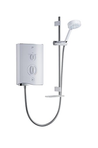 New Mira Sport Multi-Fit Electric Shower 9.0kW White/Chrome 1.1746.009 (10mm, Mains Cold Only, 40 Amp) by Mira Showers von Mira