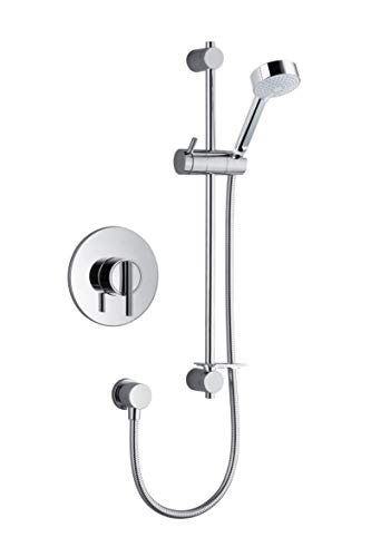 Mira 1.1628.002 integrierte Ventil Duscharmatur mit Thermostat – Silber von Mira