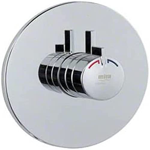 Mira 1.1663.243 Miniduo und ECO verchromt Duschkopf Built in robuster Duscharmatur mit Thermostat von Mira