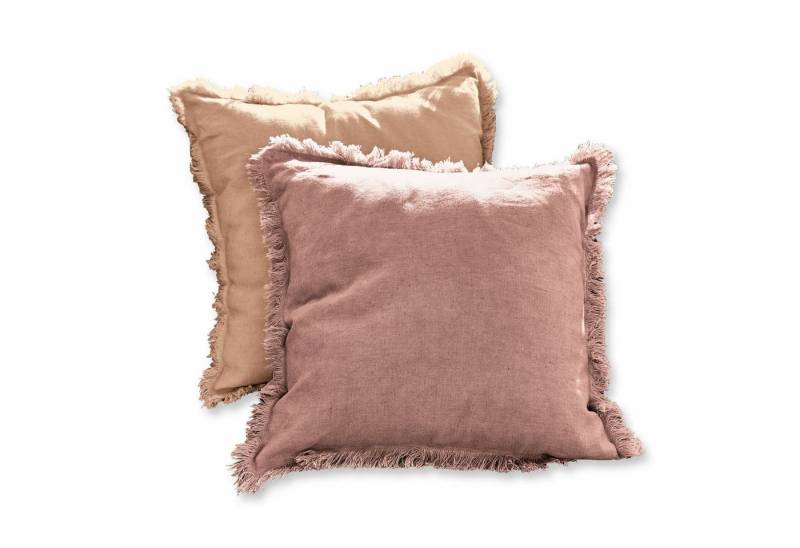 Mirabeau Kissenhülle Kissenhülle 2er Set Quebo rosa/orange von Mirabeau