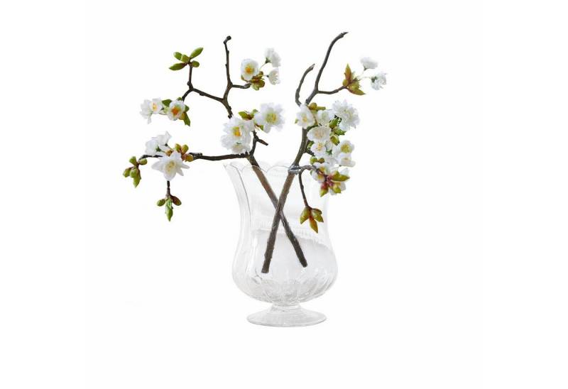 Kunstblume Dekoblume 2er Set Gráda weiß, Mirabeau, Höhe 58.0 cm von Mirabeau