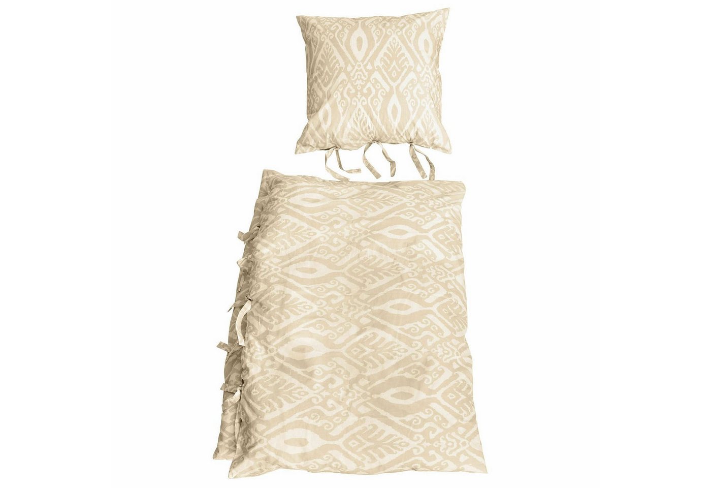 Mirabeau Bettwäsche Bettwäsche Armidale weiß/beige, 100% Baumwolle Mirabeau Bettwäsche Bettwäsche Armidale weiß/beige, 100% Baumwolle von Mirabeau
