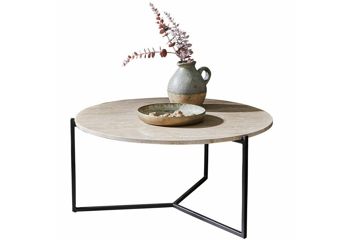 Mirabeau Couchtisch Couchtisch Émorieux beige/schwarz von Mirabeau