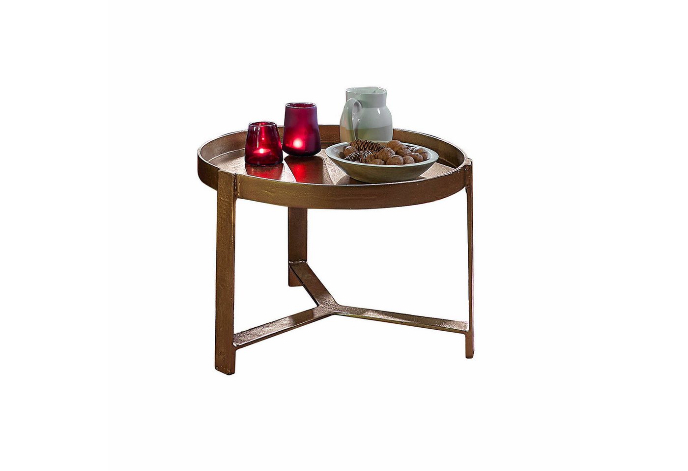 Mirabeau Couchtisch Couchtisch Mirouette antikmessing von Mirabeau