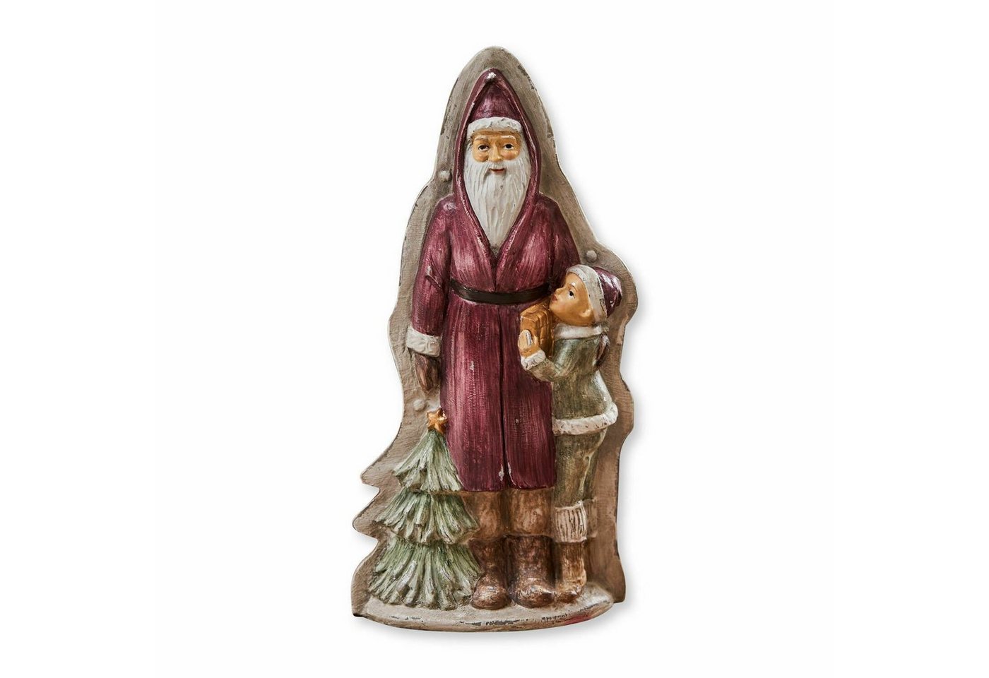 Mirabeau Weihnachtsfigur Weihnachtsmann Sartenja rot von Mirabeau