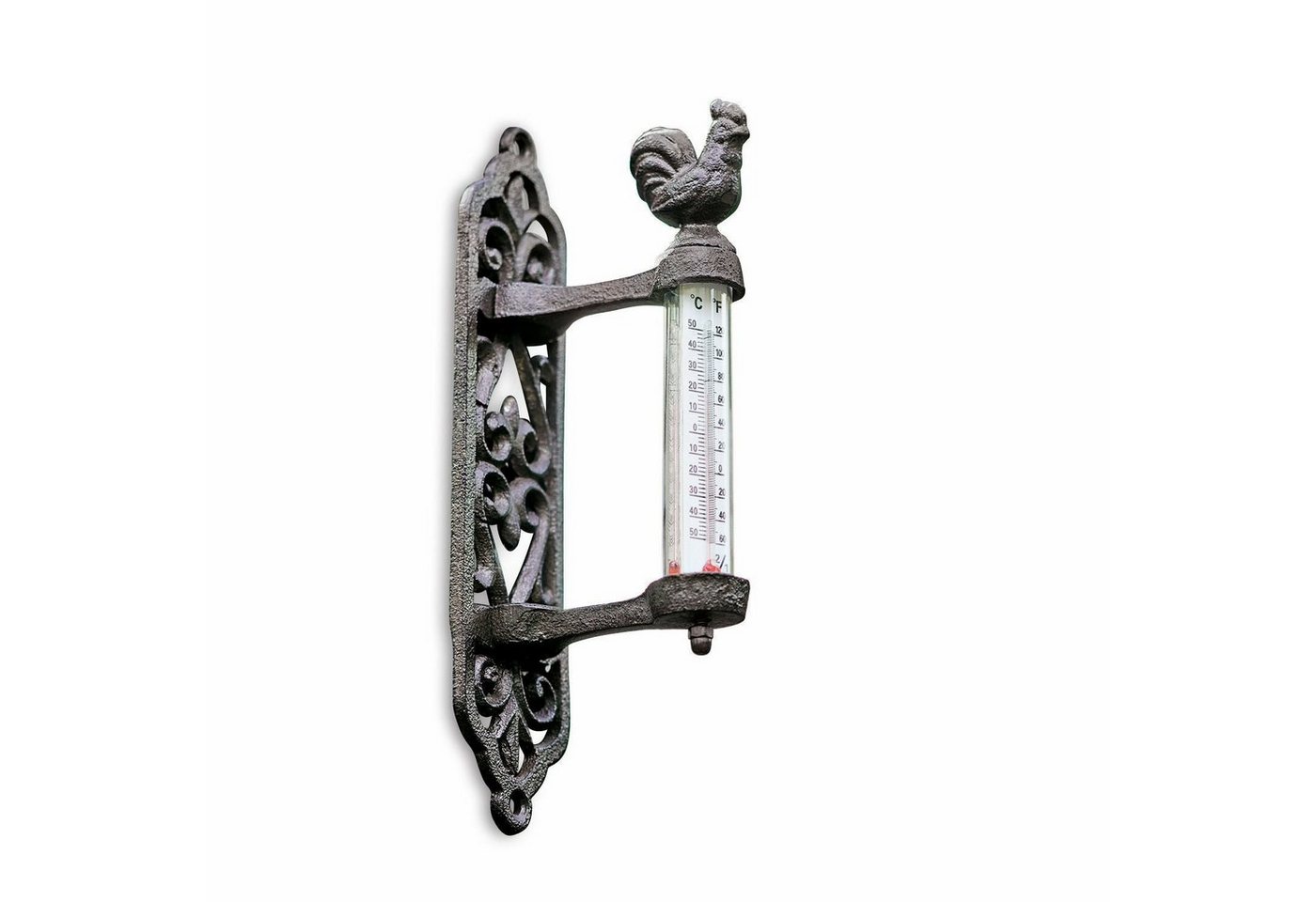 Mirabeau Gartenfigur Thermometer Seraux braun von Mirabeau