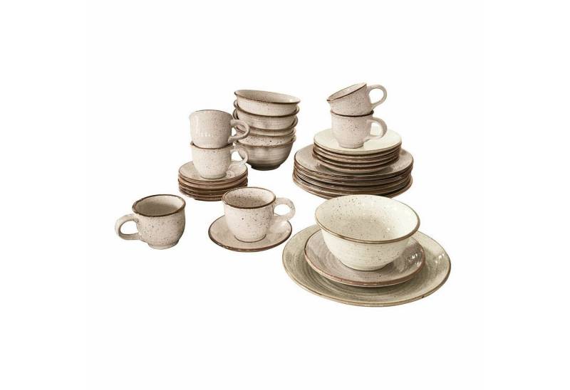 Mirabeau Geschirr-Set Geschirr 30er Set Murray beige, Steingut Mirabeau Geschirr-Set Geschirr 30er Set Murray beige, Steingut von Mirabeau