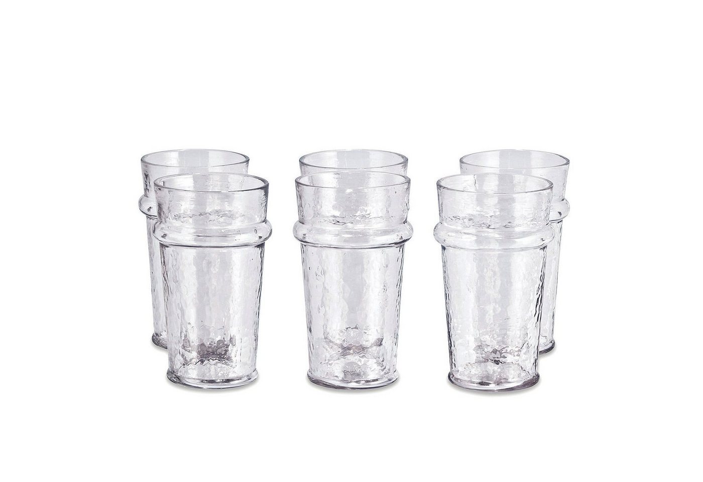 Mirabeau Glas Glas 6er Set Avrilla klar, Glas von Mirabeau