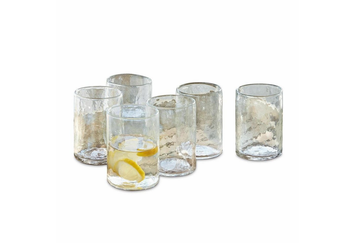 Mirabeau Glas Glas 6er Set Clarksville klar, Glas von Mirabeau