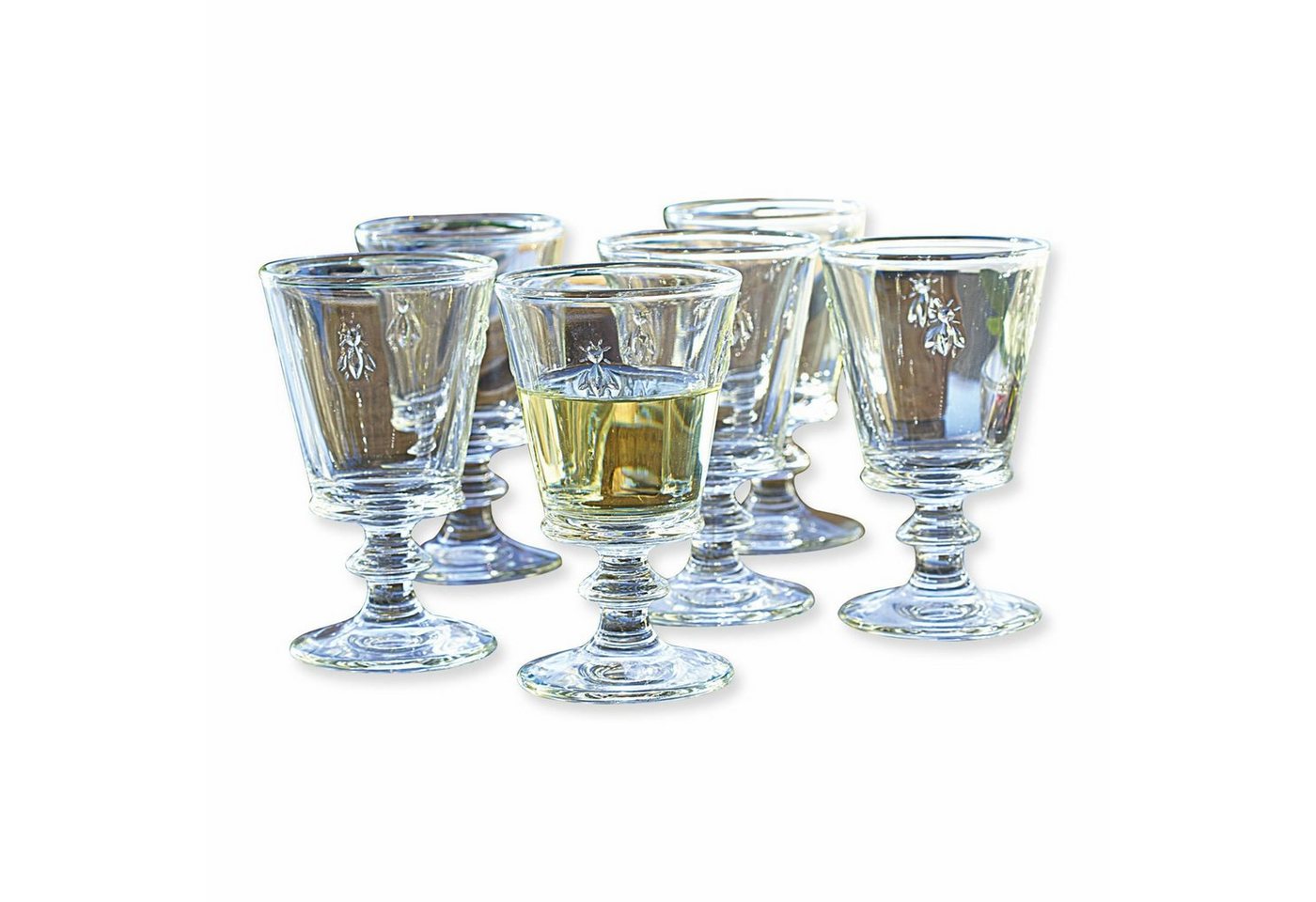Mirabeau Glas Weingläser 6er Set Puttigny klar, Glas von Mirabeau