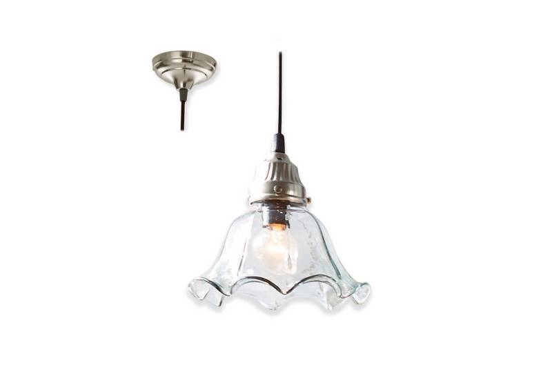 Mirabeau Hängeleuchten Hängelampe Noelle klar/silber von Mirabeau