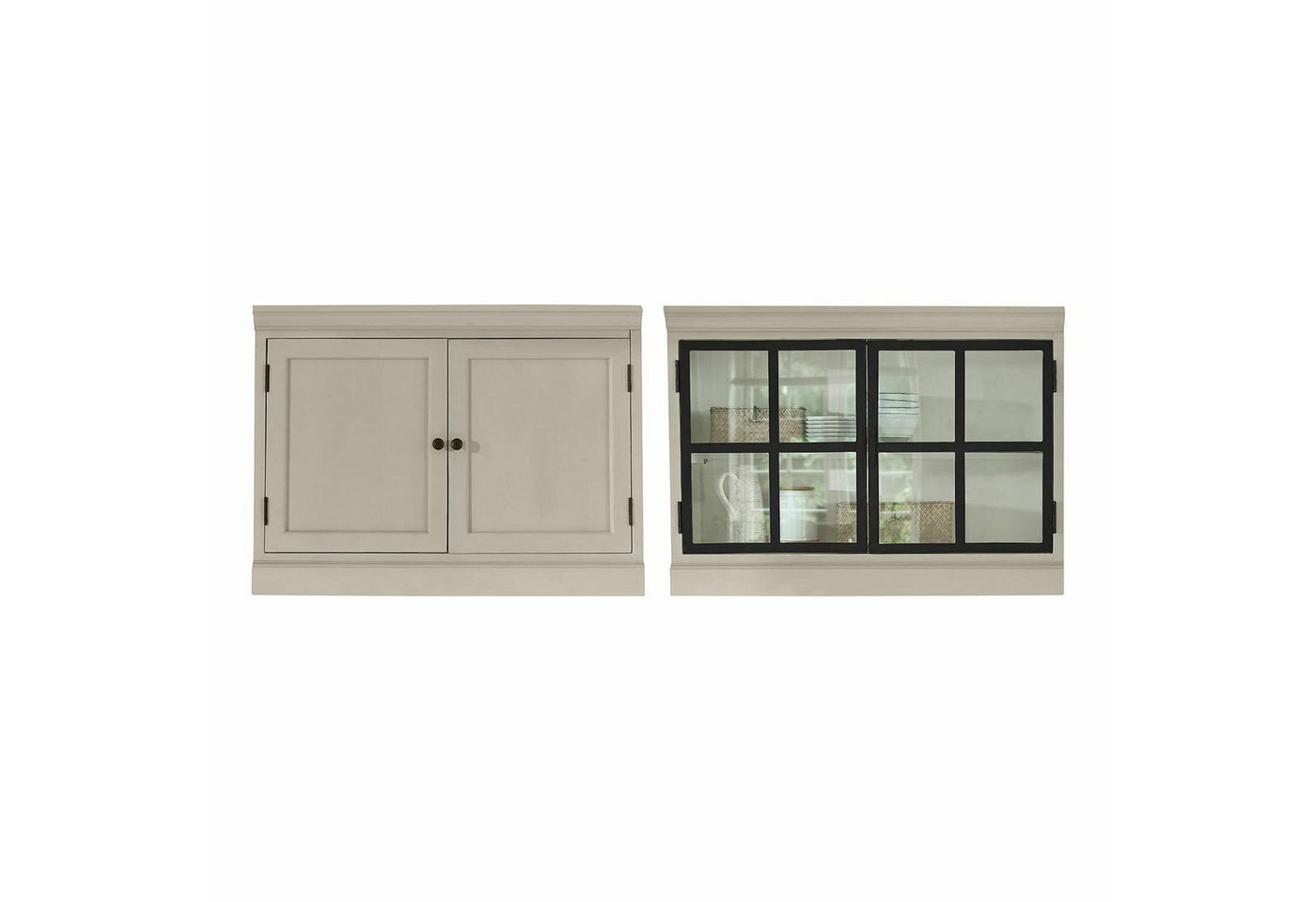 Mirabeau Hängeschrank Hängeschrank 2er Set Orlévine grau Mirabeau Hängeschrank Hängeschrank 2er Set Orlévine grau von Mirabeau