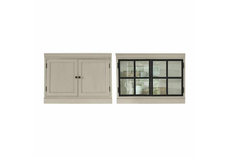 Mirabeau Hängeschrank Hängeschrank 2er Set Orlévine grau von Mirabeau