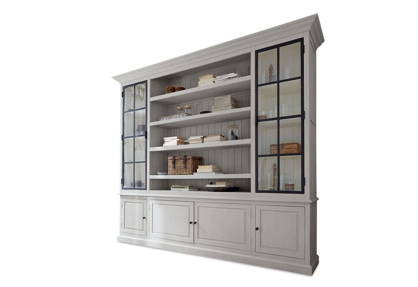 Mirabeau Hochschrank Schrank Pratola grau von Mirabeau