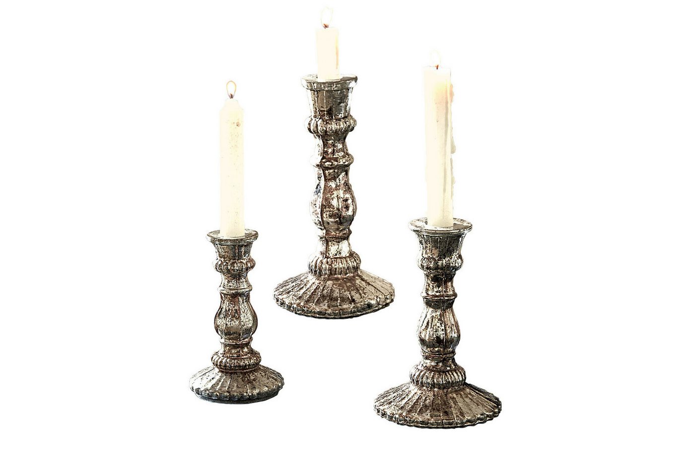Mirabeau Kerzenständer Kerzenständer 3er Set Favalina antikkupfer Mirabeau Kerzenständer Kerzenständer 3er Set Favalina antikkupfer von Mirabeau