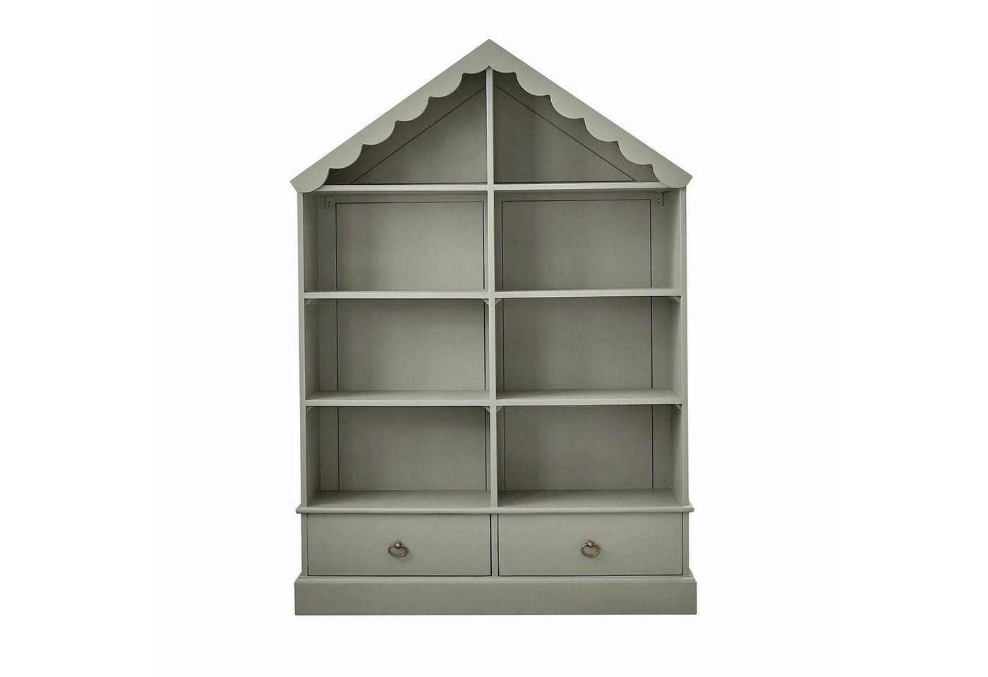 Mirabeau Kinderregal Regal Vaurillon grau/grün von Mirabeau