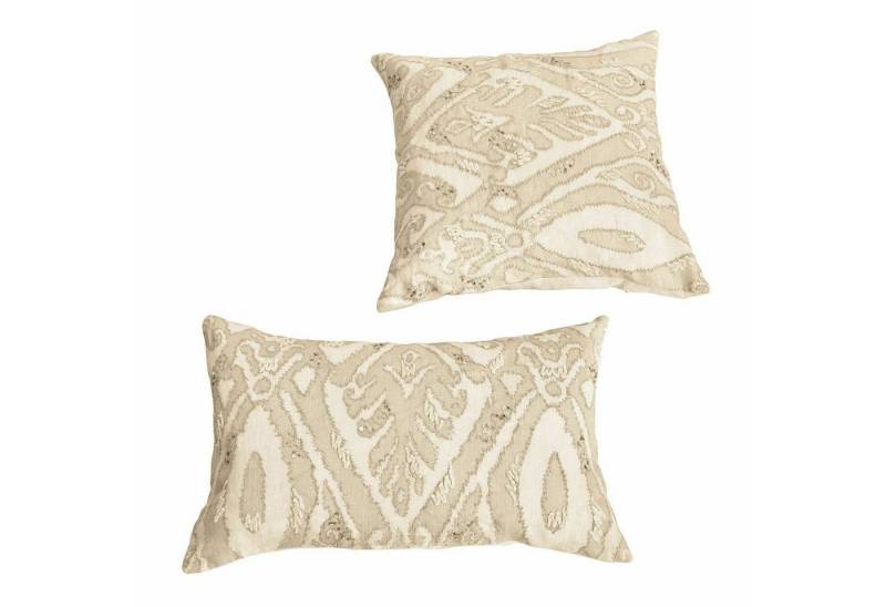 Mirabeau Kissenhülle Kissenhülle 2er Set Armidale weiß/beige von Mirabeau