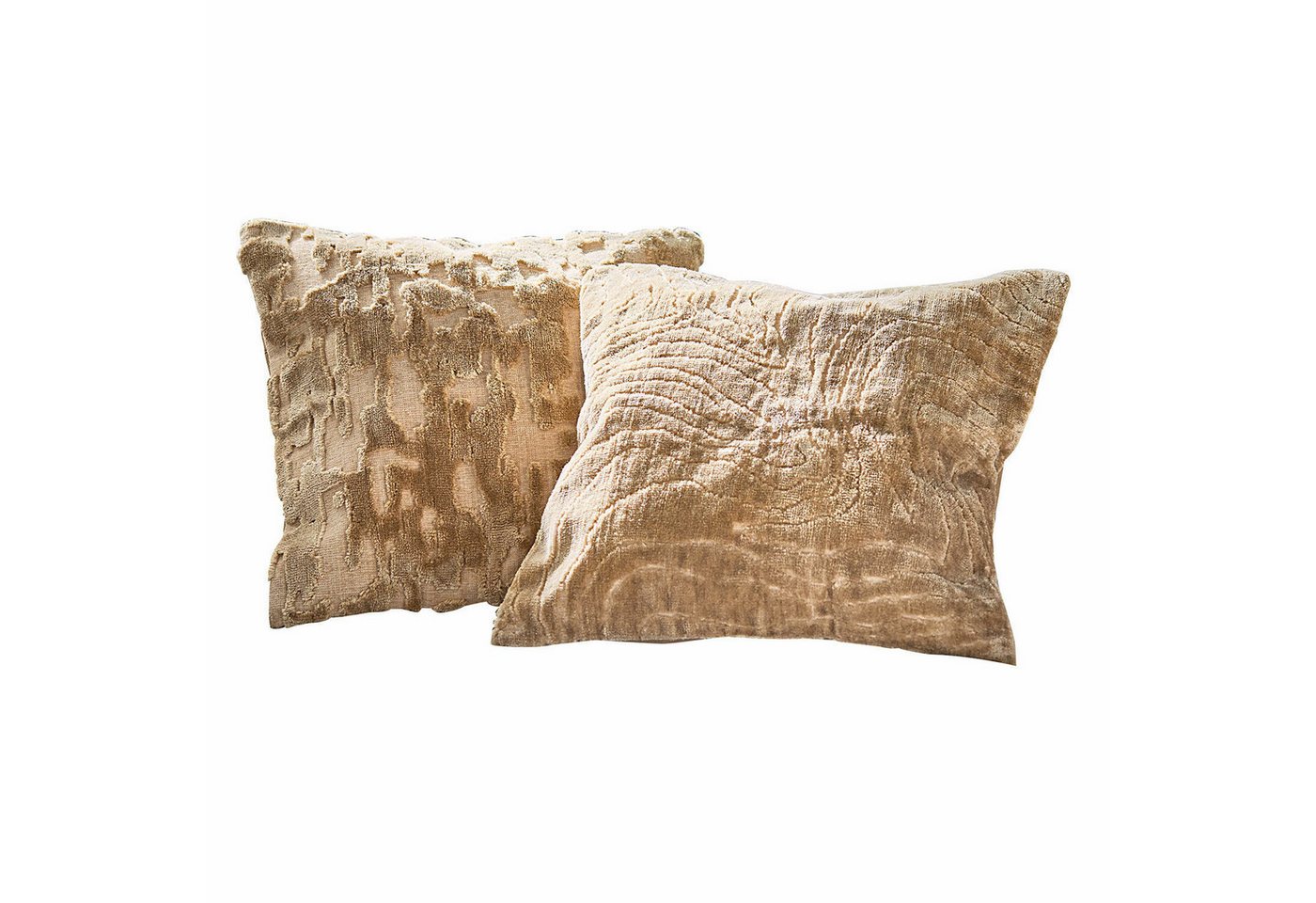 Mirabeau Kissenhülle Kissenhülle 2er Set Doranza gold/braun von Mirabeau