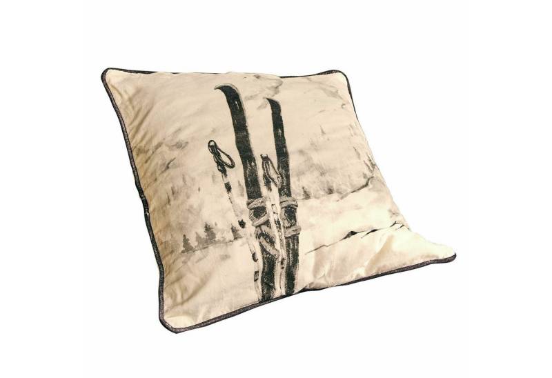 Mirabeau Kissenhülle Kissenhülle Finorel creme/schwarz von Mirabeau