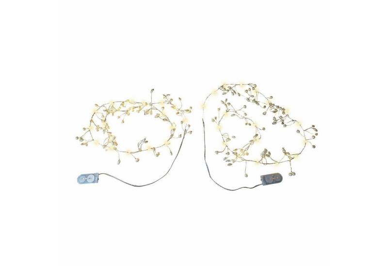 Mirabeau Lichterkette Lichterkette 2er Set Drivale gold/creme Mirabeau Lichterkette Lichterkette 2er Set Drivale gold/creme von Mirabeau