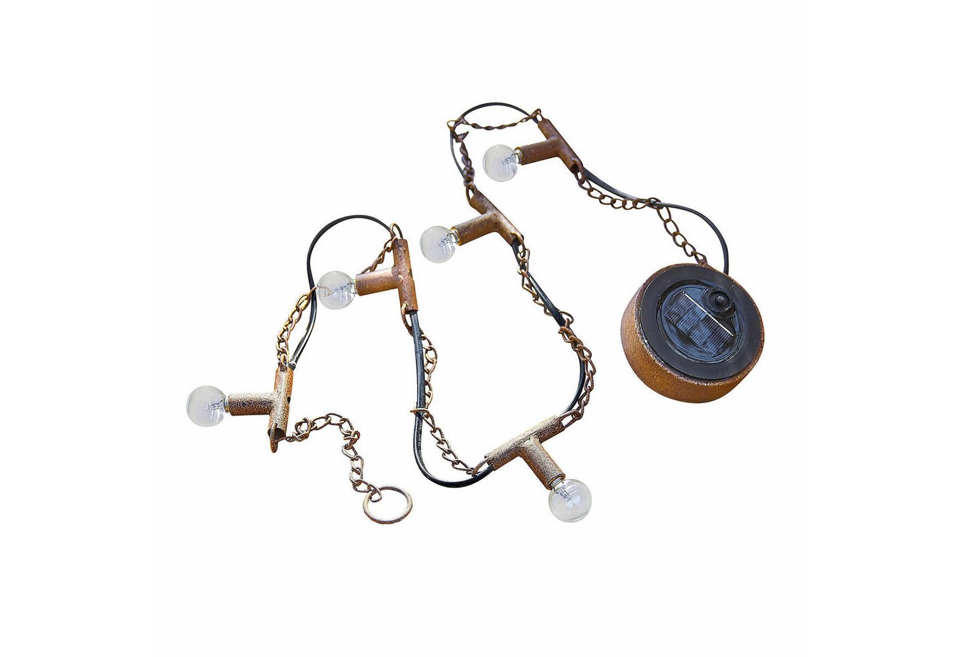 Mirabeau Lichterkette Solar-Lichterkette Qixalen schwarz von Mirabeau