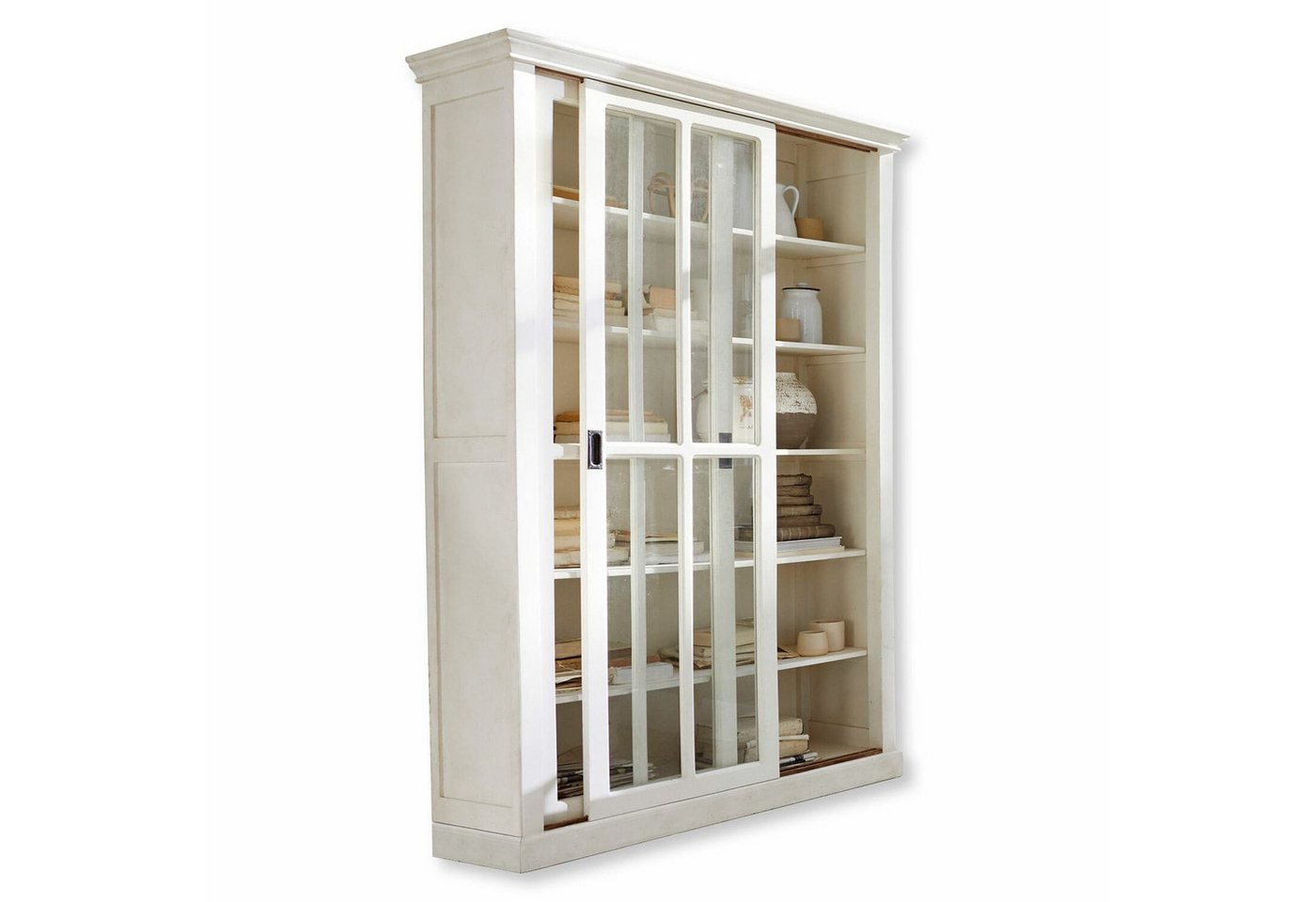 Mirabeau Schiebetürenschrank Schrank Brouns antikweiß von Mirabeau