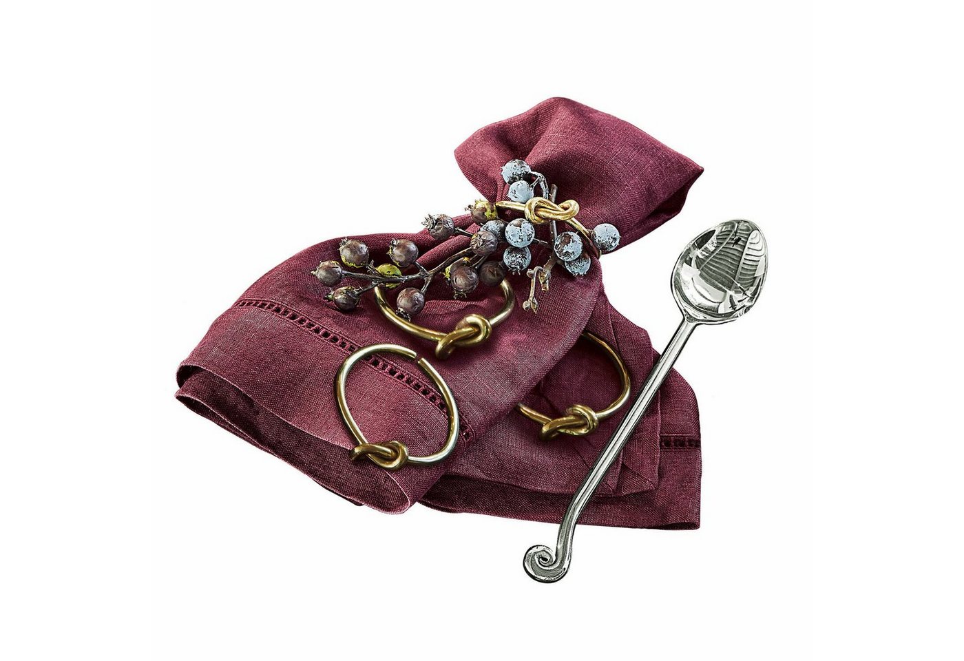 Mirabeau Serviettenring Serviettenring 4er Set Motje gold, Messing Mirabeau Serviettenring Serviettenring 4er Set Motje gold, Messing von Mirabeau